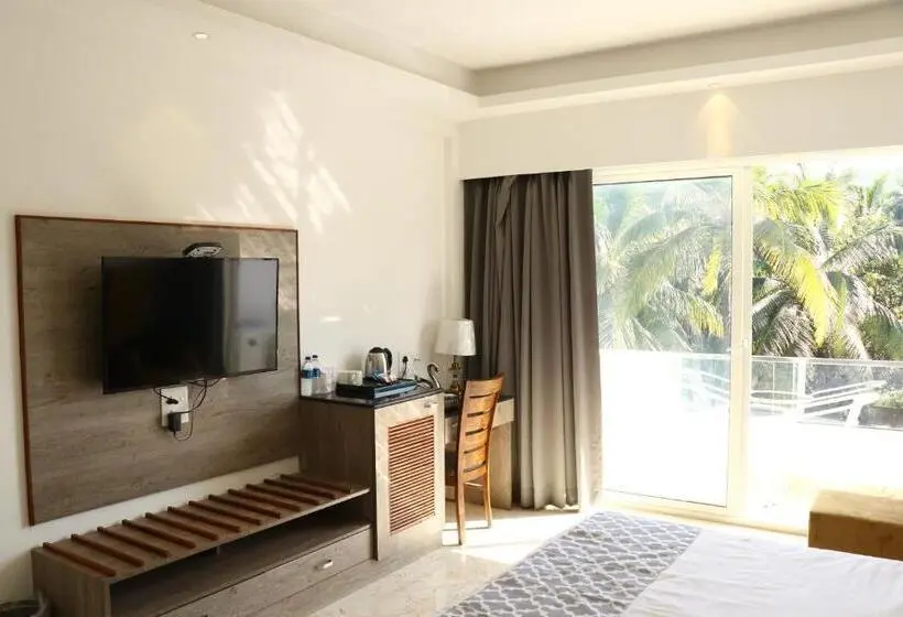 キングサイズベッドのスタンダードルーム, La Vera Boutique Hotel, Mandrem
