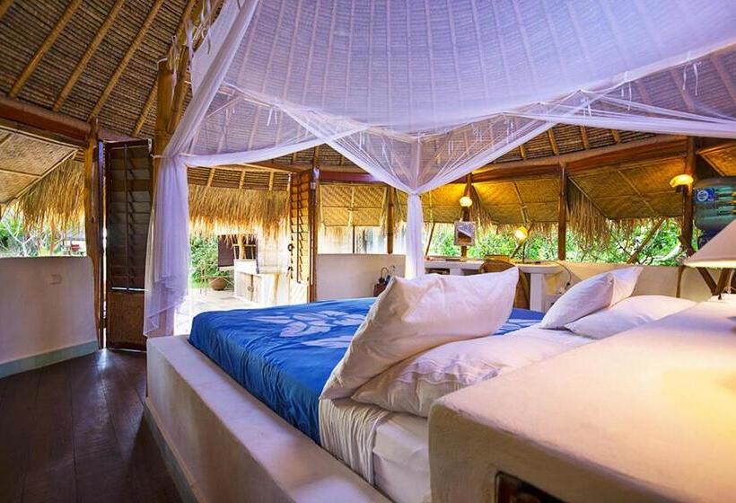 بنجلو قياسى مطلّ علي الحديقة, Mu Bungalows