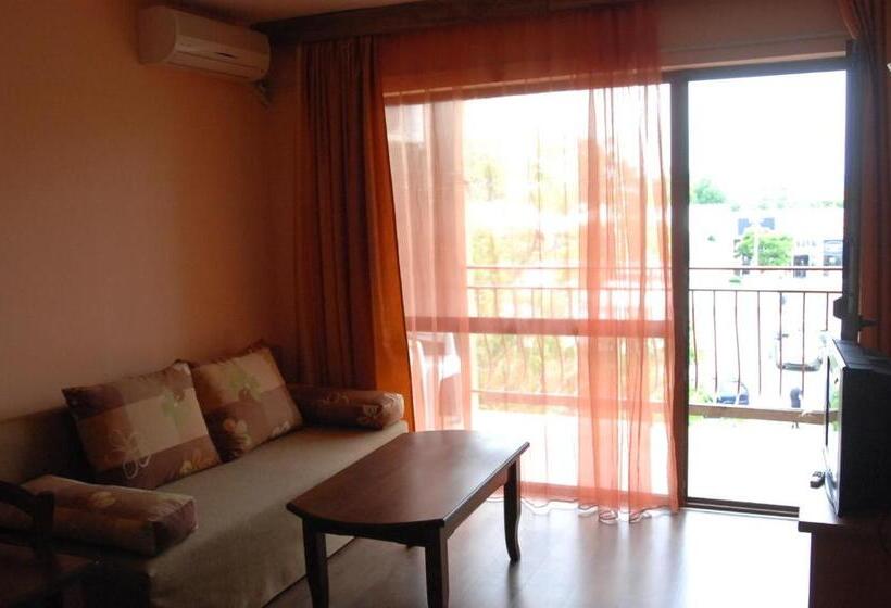 Апартаменты 1 Спальня с Балконом, Condo Hotel Valentina