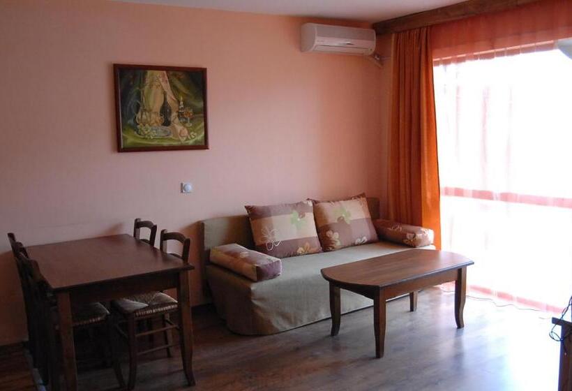 Апартаменты 1 Спальня с Балконом, Condo Hotel Valentina