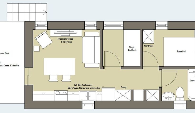 קוטג' דלוקס, Fairmont Hot Springs Resort