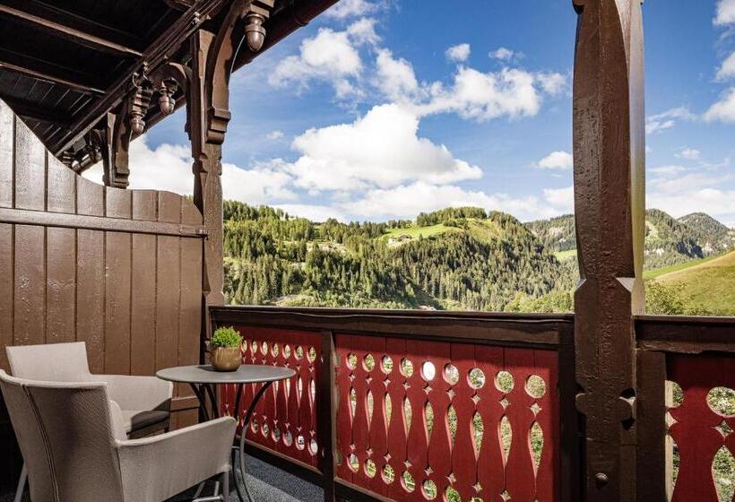 山の見えるジュニアスイート, Grand Hotel Wolkenstein