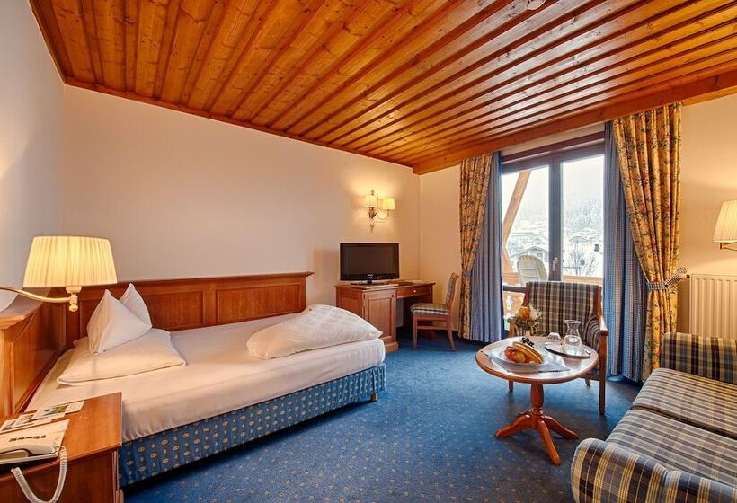 シングルデラックスルーム, Thermenwelt Hotel Pulverer