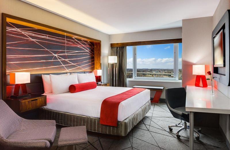 이그제큐티브 룸 킹사이즈 침대, Crowne Plaza Jfk Airport New York City, An Ihg