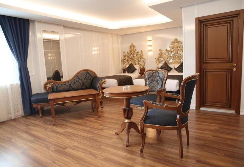 اتاق لوکس با بالکن, Emirtimes Hotel&spa   Tuzla