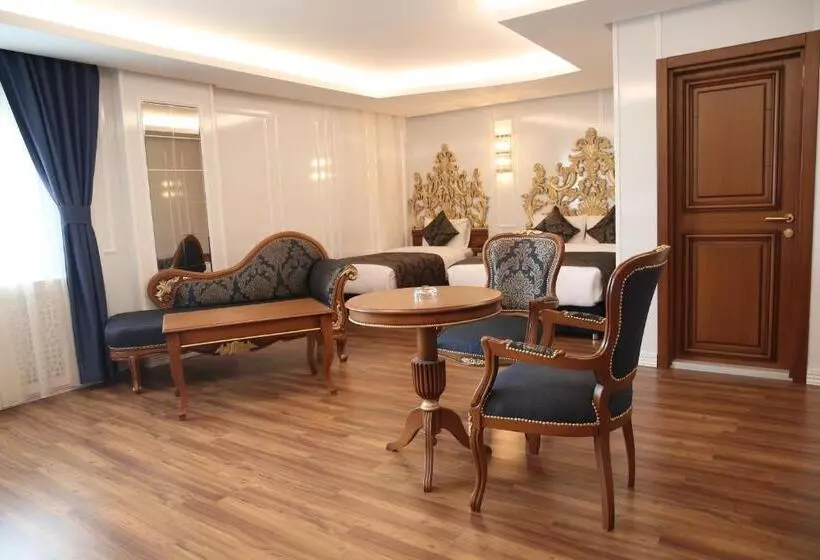 اتاق لوکس با بالکن, Emirtimes Hotel&spa   Tuzla