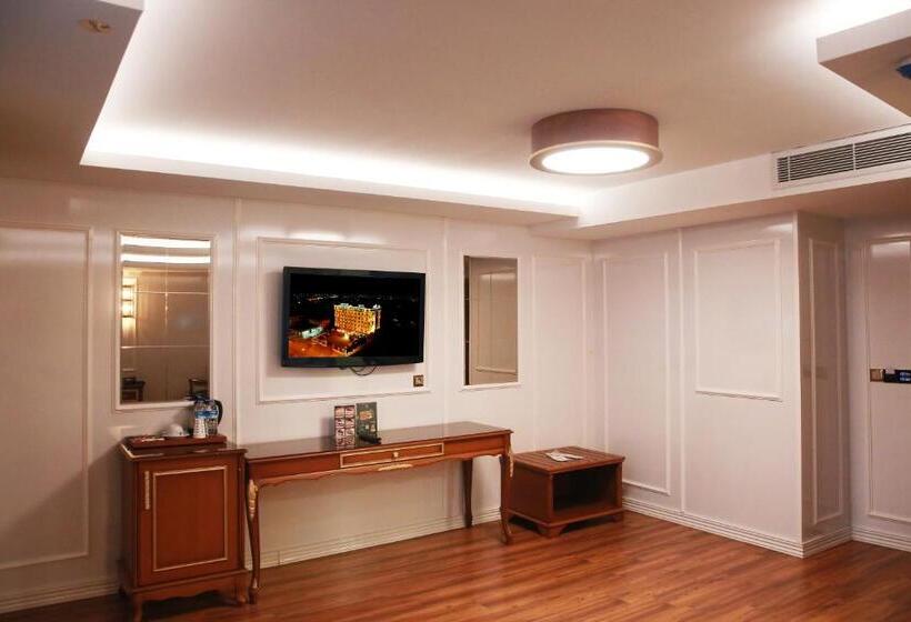 اتاق لوکس با بالکن, Emirtimes Hotel&spa   Tuzla