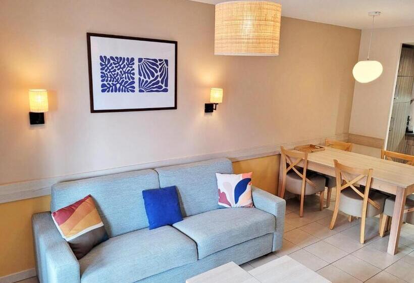 발코니가 있는 2 베드룸 아파트, Residence Pierre & Vacances Premium Julia Augusta