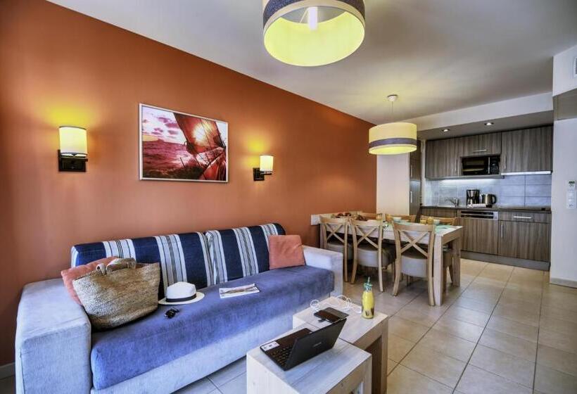 발코니가 있는 2 베드룸 아파트, Residence Pierre & Vacances Premium Julia Augusta