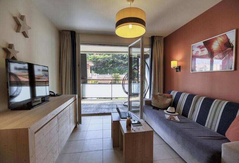 발코니가 있는 2 베드룸 아파트, Residence Pierre & Vacances Premium Julia Augusta