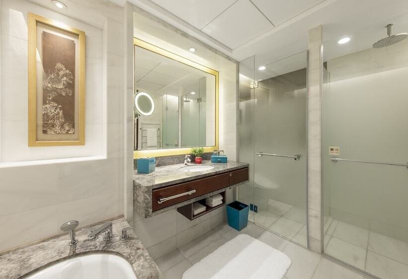 غرفة ديلوكس مطلّة علي الحديقة, Shangrila Shenyang