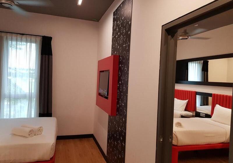 Четырехместный Номер Стандарт, Tune Hotel Klia Klia2