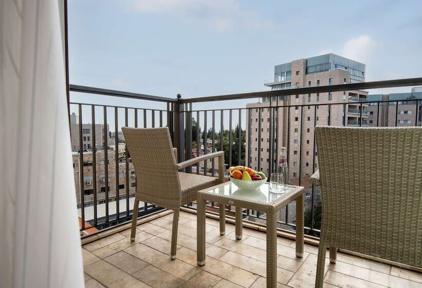 חדר דלוקס עם מרפסת, Waldorf Astoria Jerusalem