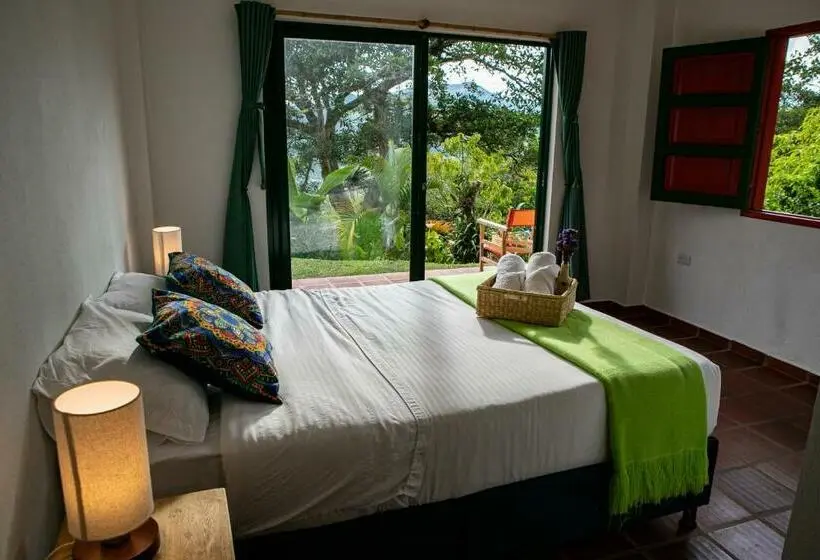 Standard-huone Puutarhanäkymä, Ecohotel Monteverde