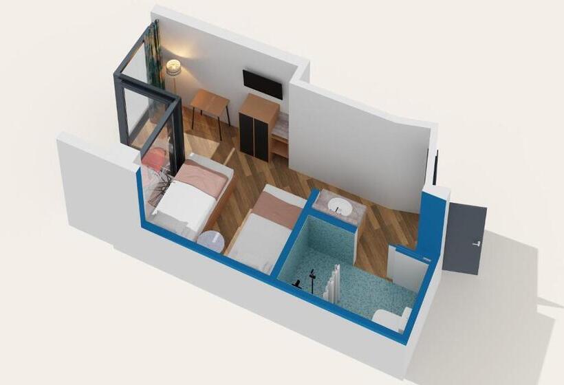 Standard Værelse Tilpasset til Handicappede, The Hotel Castro San Francisco