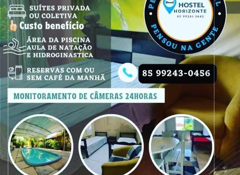 סוויטה נוף לבריכה, Hostel Horizonte Ceará