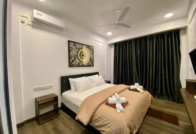 اتاق لوکس با چشم‌انداز باغ, Chillax Thoddoo