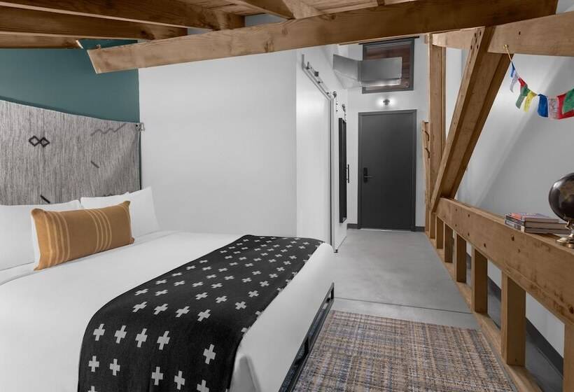 اتاق استاندارد با تخت دو نفره بزرگ, Evo Hotel Salt Lake City