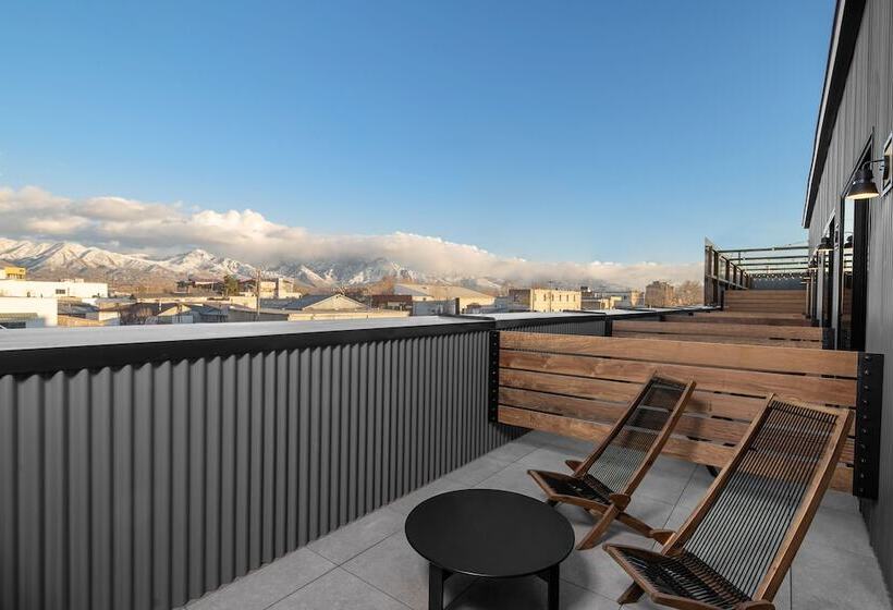 اتاق استاندارد با تخت بزرگ, Evo Hotel Salt Lake City