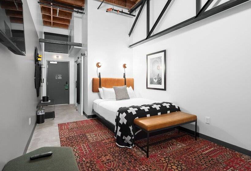 اتاق استاندارد با تخت دو نفره بزرگ, Evo Hotel Salt Lake City