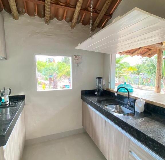 בקתת חדר, Vilarejo Macapá Chalés