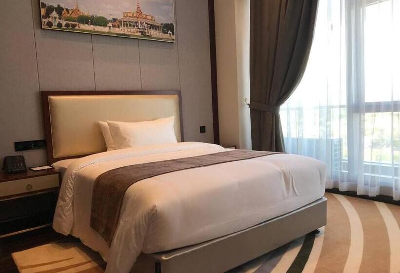 غرفة ديلوكس فردية, V V Hotel Battambang