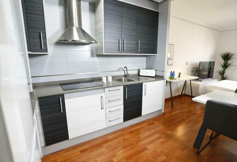 آپارتمان 1 خوابه با تراس, Alojamientos Libertad