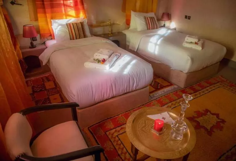 キングサイズベッドのスーペリアルーム, Ksar Elkabbaba Kasbah & Spa