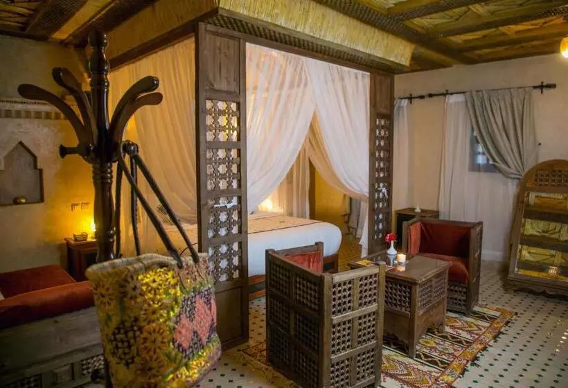 バルコニー付スイート, Ksar Elkabbaba Kasbah & Spa