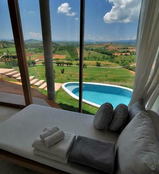 וילה עם חדר שינה אחד ובריכת שחיה, Sala Khaoyai