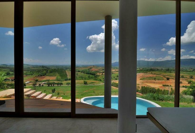 וילה עם חדר שינה אחד ובריכת שחיה, Sala Khaoyai