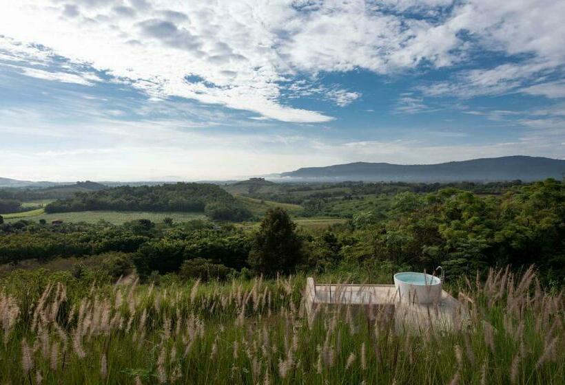 וילה עם חדר שינה אחד ובריכת שחיה, Sala Khaoyai