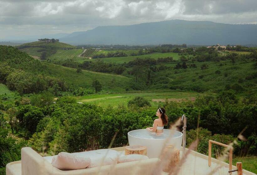 וילה עם חדר שינה אחד ובריכת שחיה, Sala Khaoyai