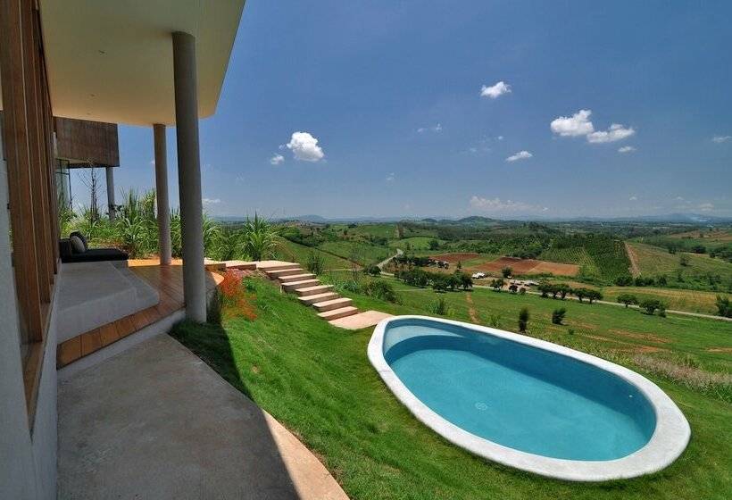 וילה עם חדר שינה אחד ובריכת שחיה, Sala Khaoyai