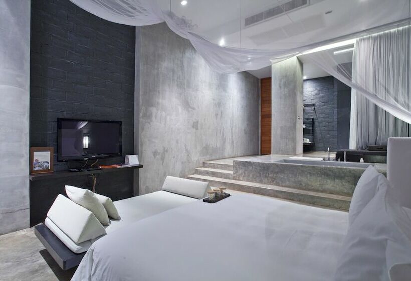 חדר דלוקס עם מרפסת, Sala Khaoyai