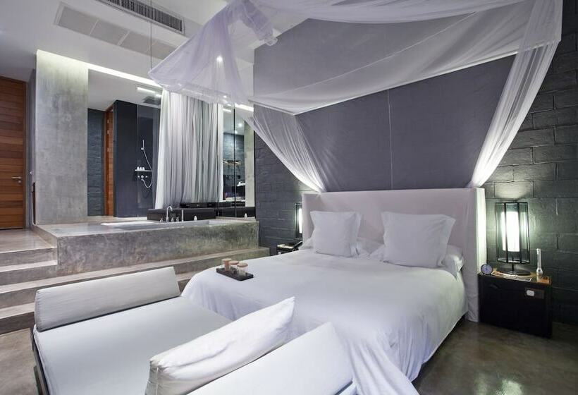 חדר דלוקס עם מרפסת, Sala Khaoyai