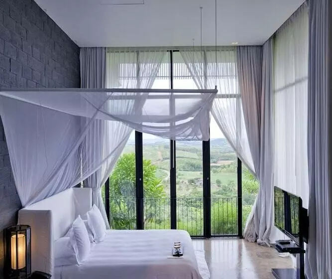 バルコニー付きデラックスルーム, Sala Khaoyai