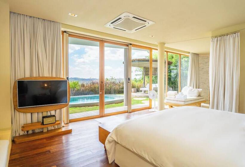 וילה עם חדר שינה אחד ובריכת שחיה, Sala Khaoyai