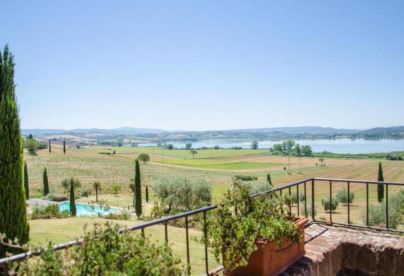 带1个卧室的带阳台的公寓, Agriturismo Poggio Antico