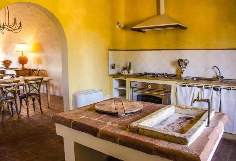 آپارتمان 1 خوابه با تراس, Agriturismo Poggio Antico