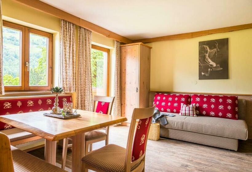 Апартаменты 1 Спальня с Балконом, Bio Bauernhof Schweizerhof