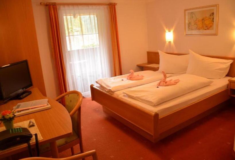 标准间带阳台, Gasthof Zur Gemütlichkeit