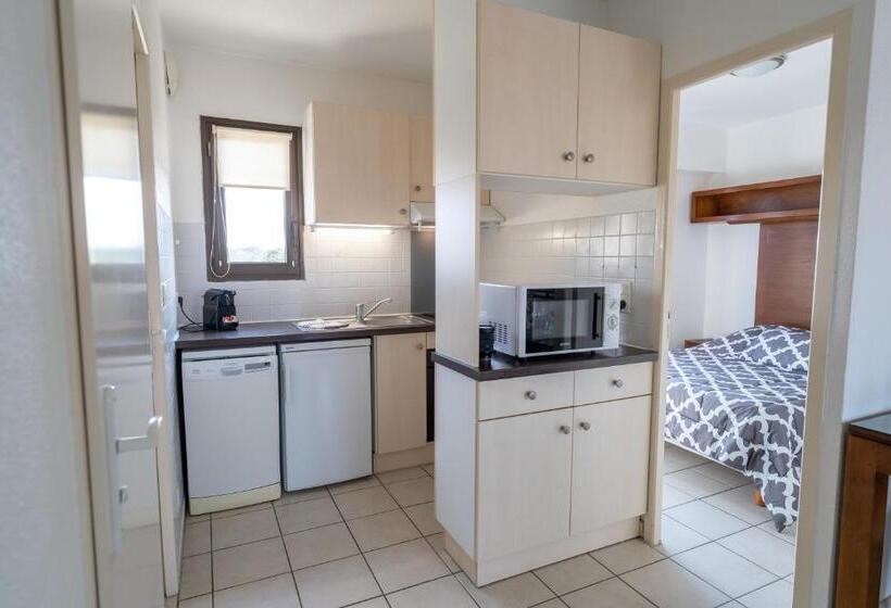 １ベッドルームアパートメント, Résidence Lou Cout