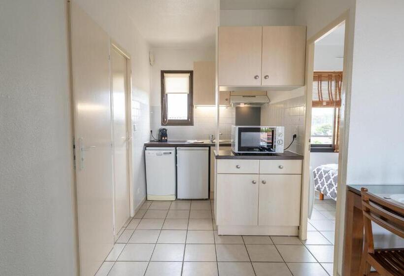 １ベッドルームアパートメント, Résidence Lou Cout