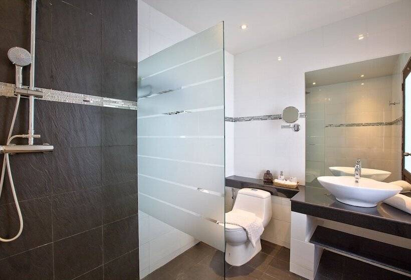 Quarto Deluxe Vista Mar, Crystal Bay Beach Resort