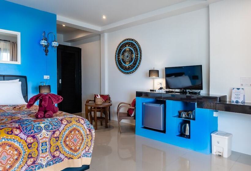 Quarto Deluxe Vista Mar, Crystal Bay Beach Resort