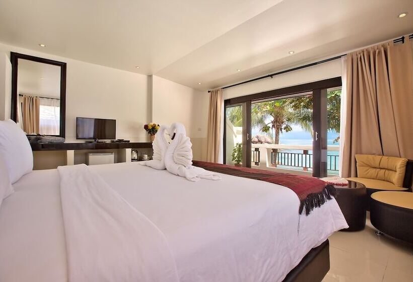 Quarto Deluxe Vista Mar, Crystal Bay Beach Resort