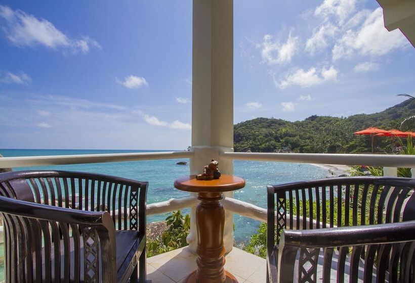 Quarto Deluxe Vista Mar, Crystal Bay Beach Resort