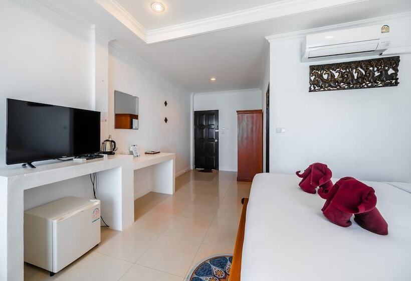 Quarto Deluxe Vista Mar, Crystal Bay Beach Resort