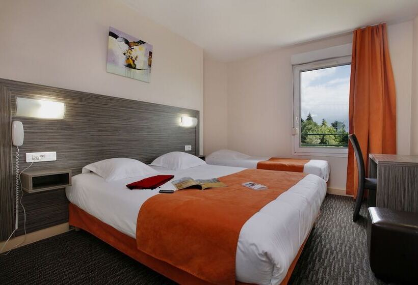 Четырехместный Номер Стандарт, The Originals City, Hôtel L  Acropole, Saintetienne Sud